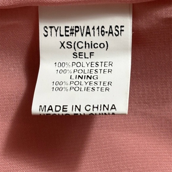 Altar'd State Vest Womens XS Floral Puffer Pink Full Zip Mock Neck Lined - Picture 4 of 8